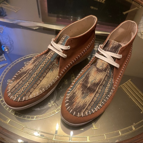 Mens Generic Surplus Aztec Print Chukka - Picture 10 of 11